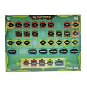 LeapFrog Tag Funny Phrases Silly Sentences Play Board Ages 5 to 7 New